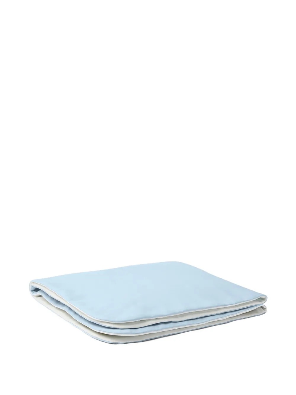Versace Kids logo-embellished cotton blanket - Blu