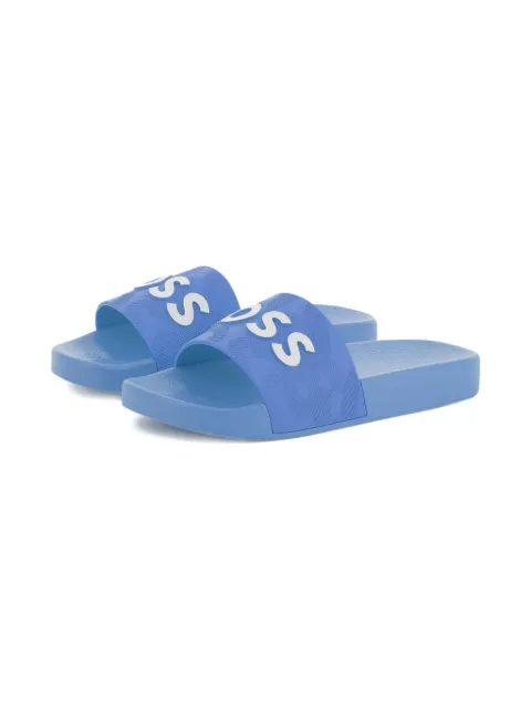 BOSS Kidswear logo-detail slides