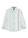 Paul Smith Junior pattern-printed shirt - Blue