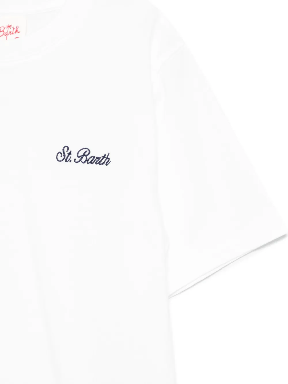 MC2 Saint Barth Kids Doven T-shirt Wit