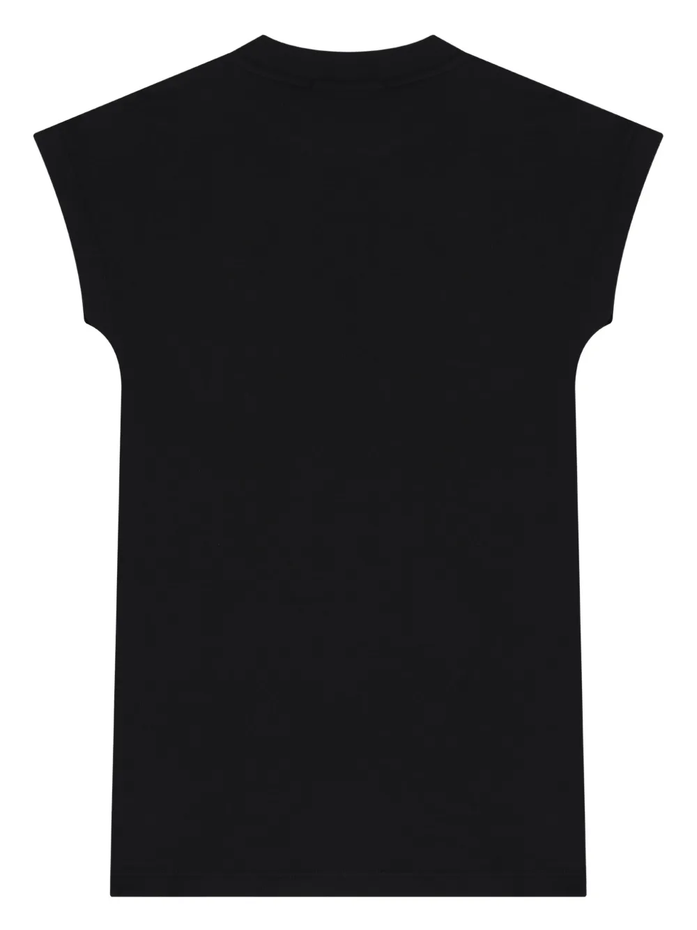 Aigner Kids T-shirt met hart kettingdetail Zwart