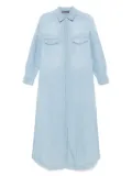 Lorena Antoniazzi denim maxi dress - Blue