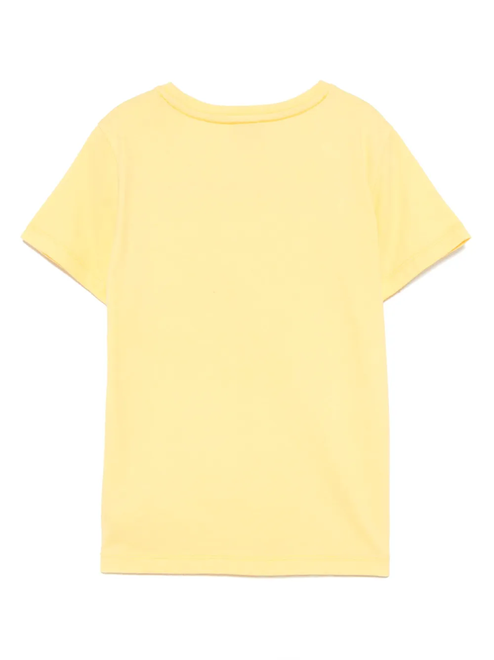 Paul Smith Junior T-shirt met grafische print Geel