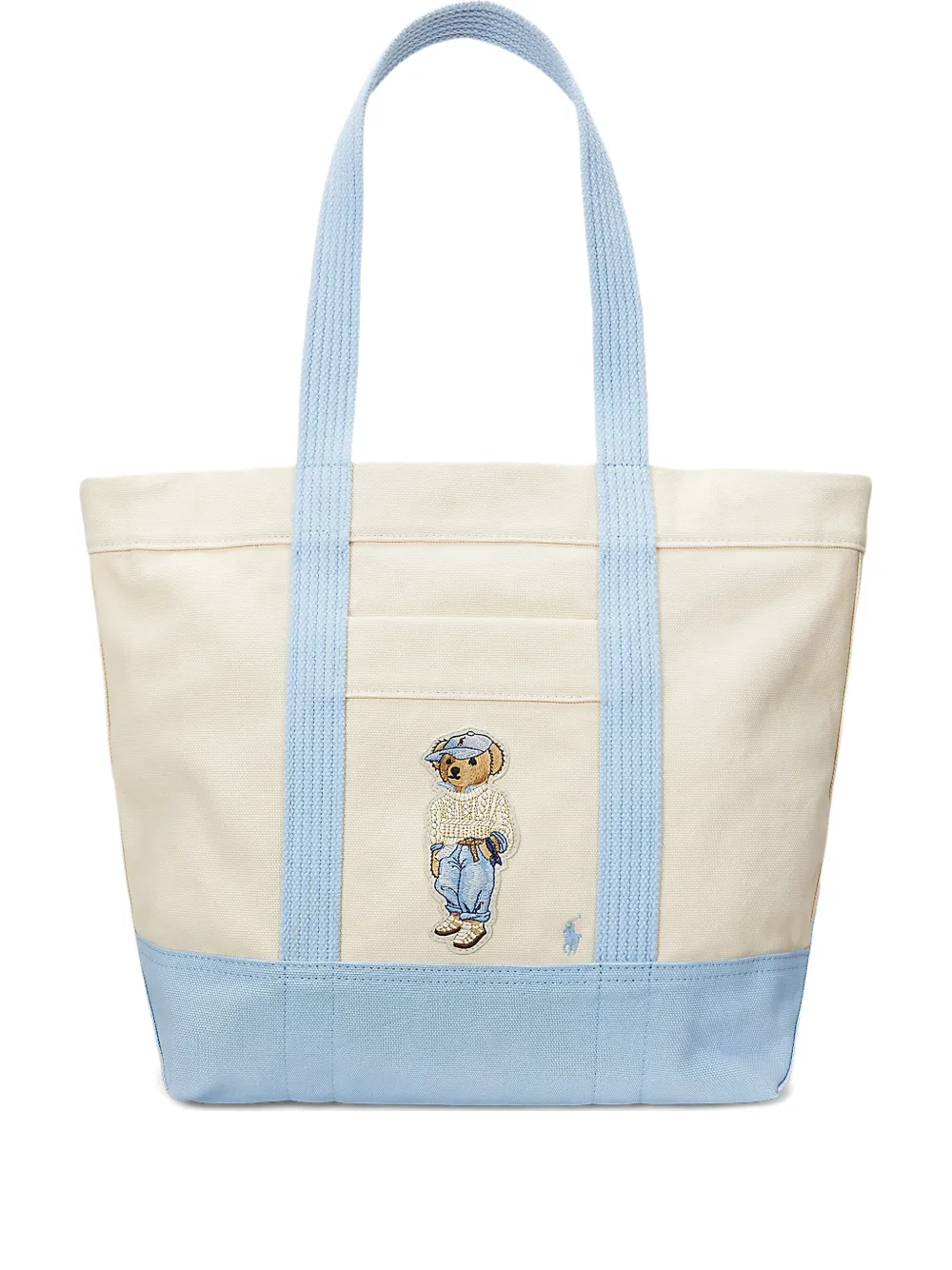 Polo Ralph Lauren Katoenen shopper Beige