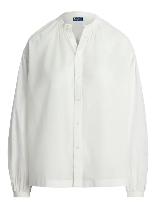 売れ筋商品|||ラルフローレン シャツ レディース トップス COTTON VOILE SHIRT - Button-down blouse - white 29881595_59004930_600.jpg