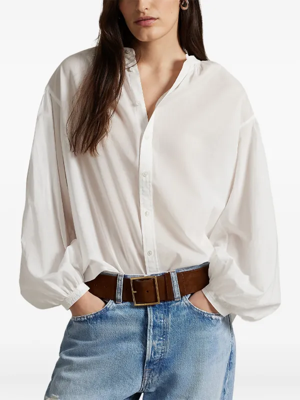 Polo Ralph Lauren Voile Cotton Shirt White FARFETCH PH