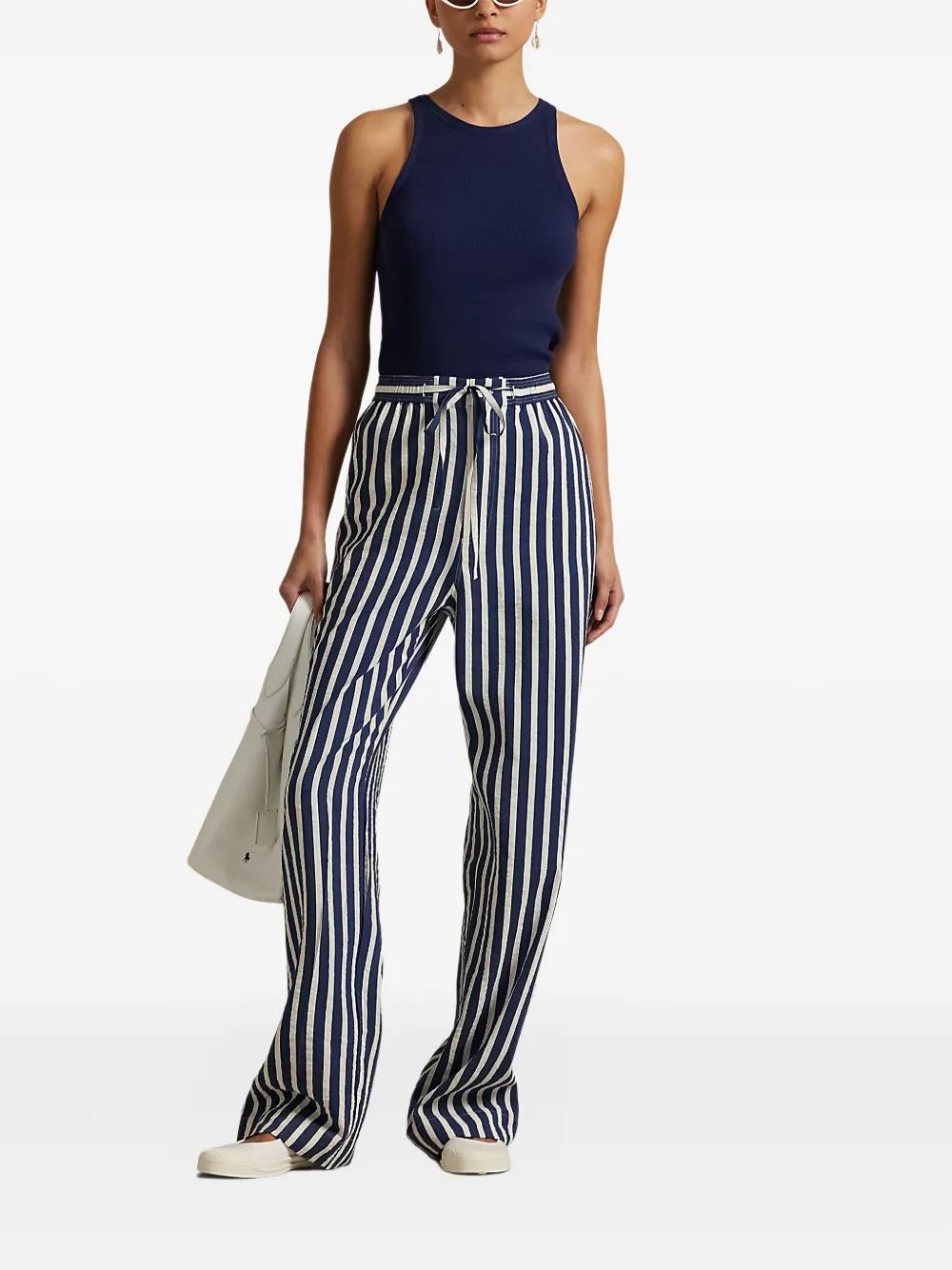 Polo Ralph Lauren Gestreepte broek Blauw