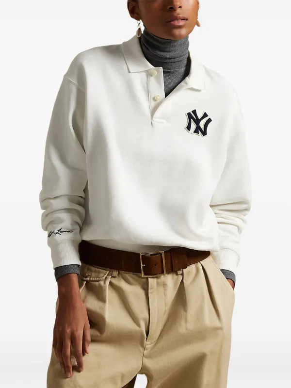 Polo Ralph Lauren x New York Yankees logo-appliqué Sweatshirt