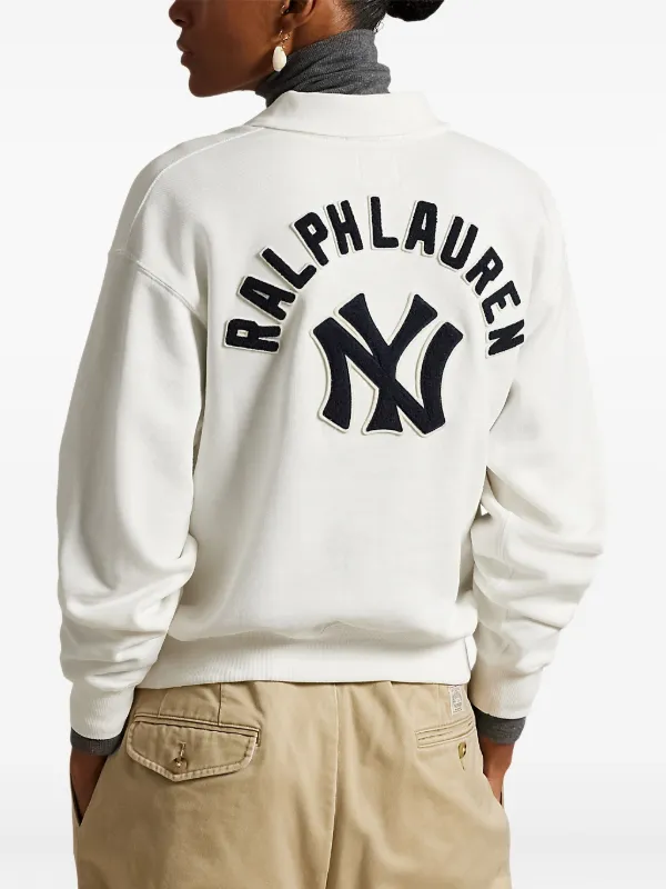 Polo Ralph Lauren x New York Yankees logo-appliqué Sweatshirt