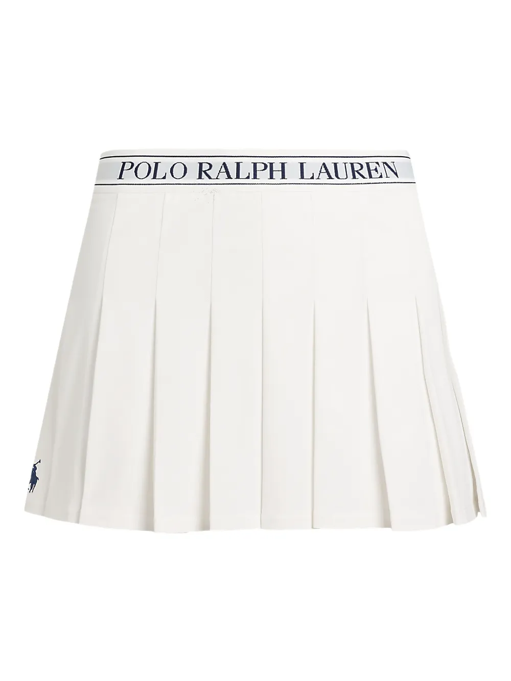 Polo Ralph Lauren Air Tech geplooide rok Wit