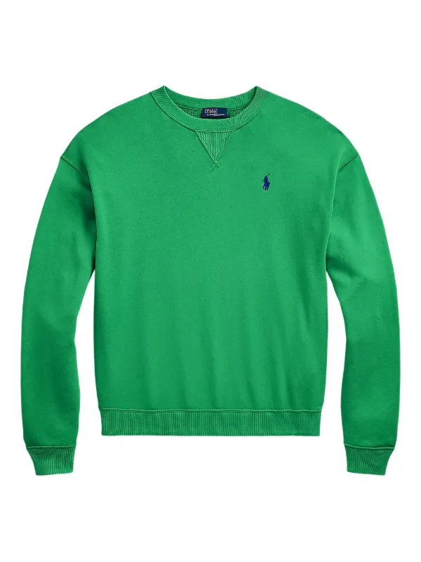 ✨️完売品✨️【POLO RALPH LAUREN】クルーネック ロゴスウェット Polo Ralph Lauren クルーネック スウェットシャツ | グリーン