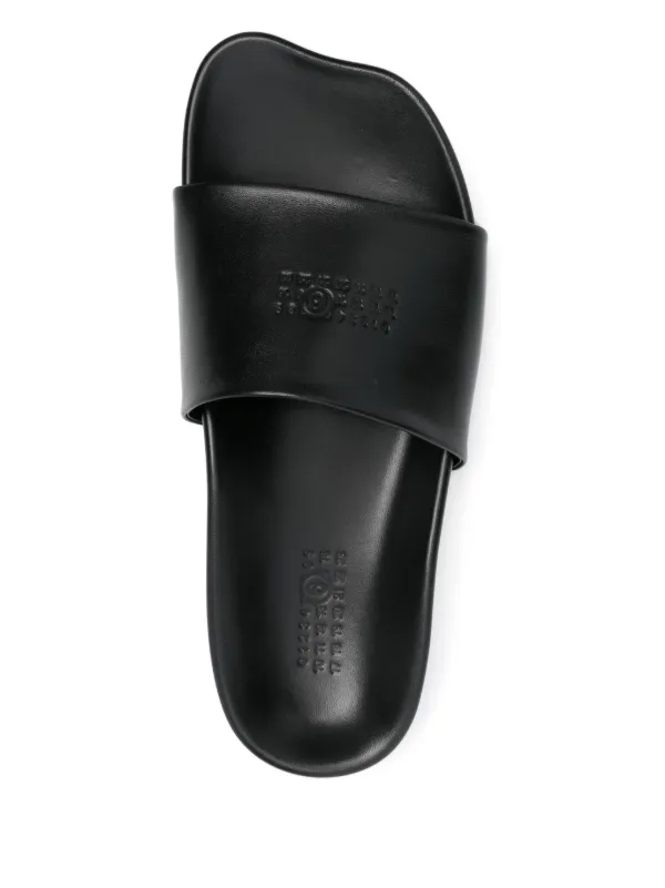 MM6 Maison Margiela レザー サンダル | FARFETCH JP