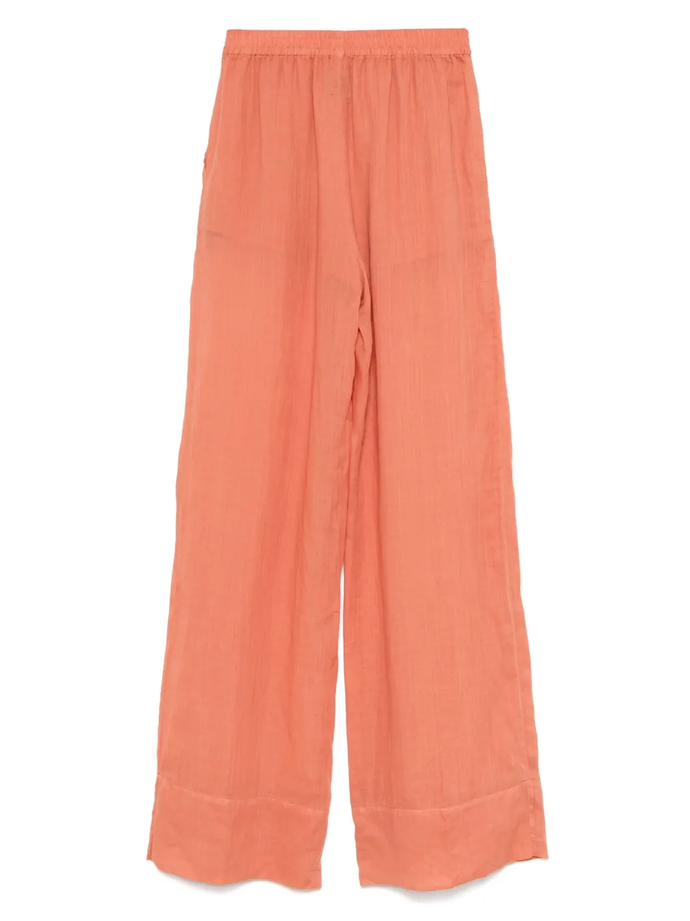 Fisico Broek met slub-textuur - Bruin
