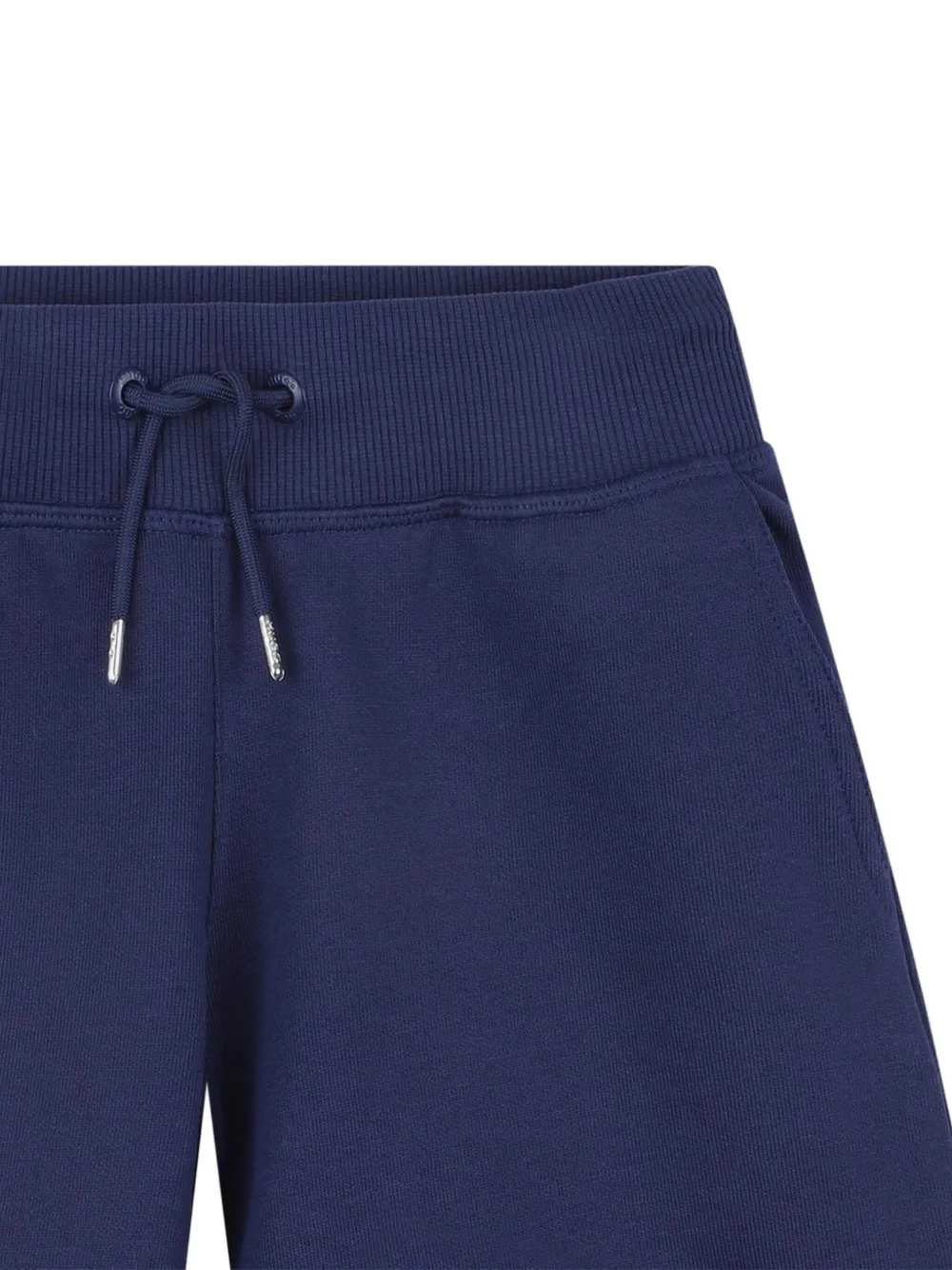 HUGO KIDS Shorts met elastische tailleband en logo Blauw