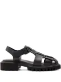 AllSaints Tess Chunky leather sandals - Black