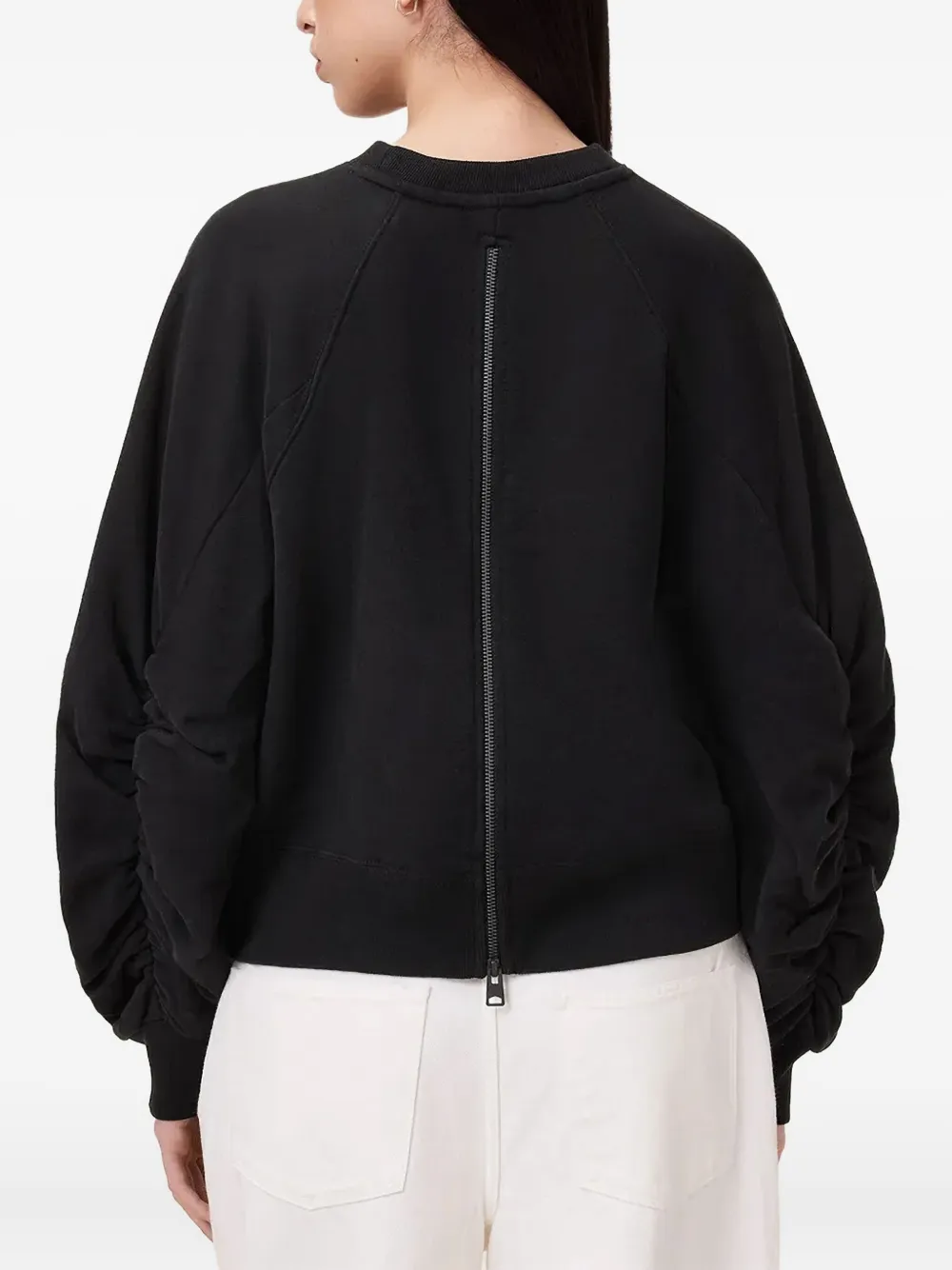 AllSaints Sweater met kettingprint Zwart