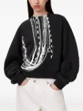 AllSaints chain-print sweatshirt - Black