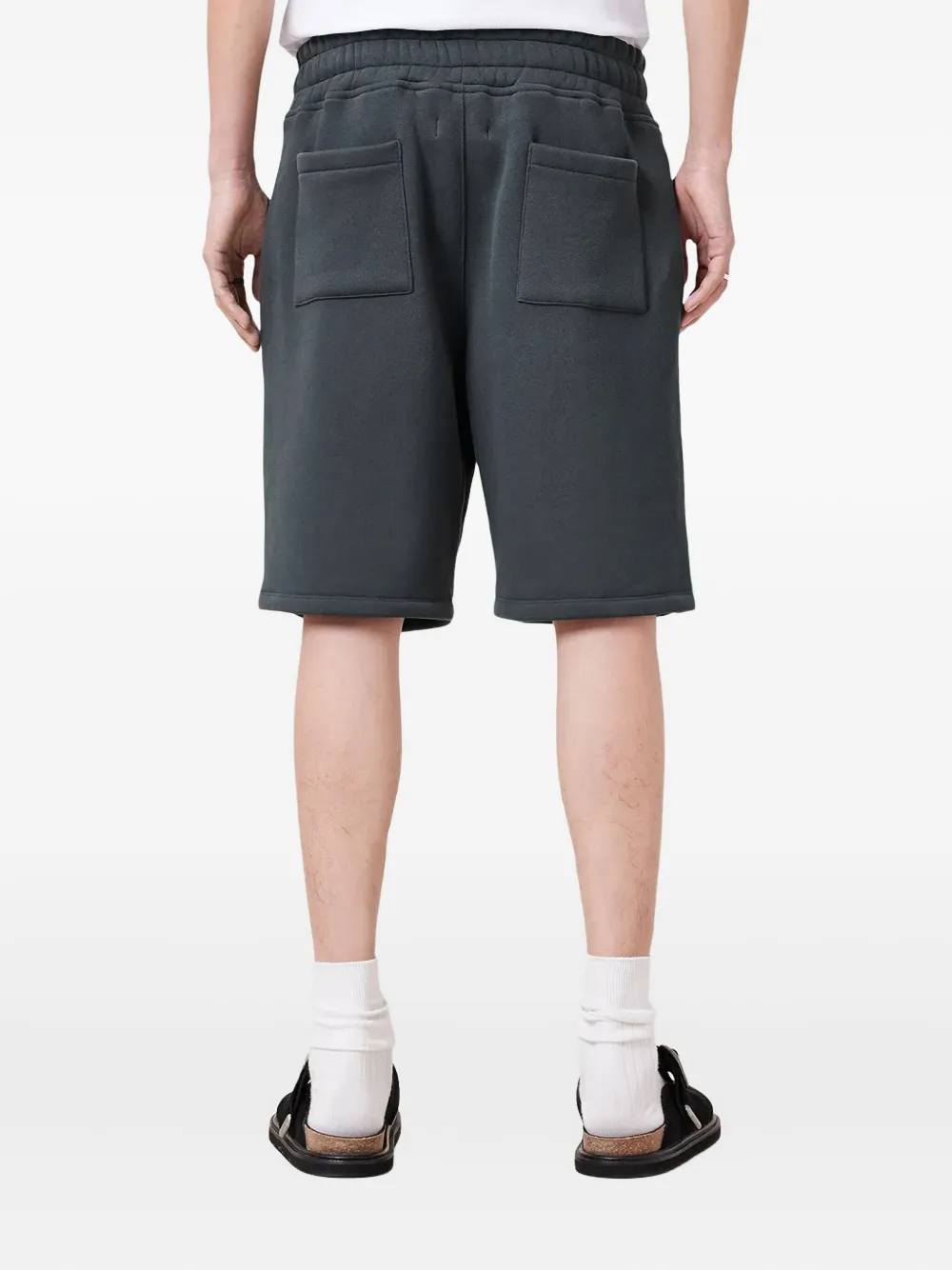 AllSaints Trainingsshorts met geborduurd logo Blauw