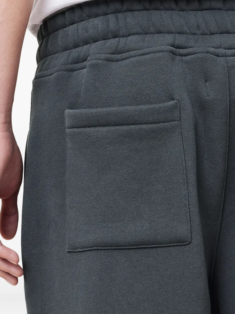 AllSaints Trainingsshorts met geborduurd logo Blauw