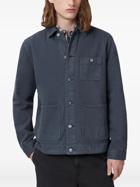 AllSaints organic cotton shirt jacket