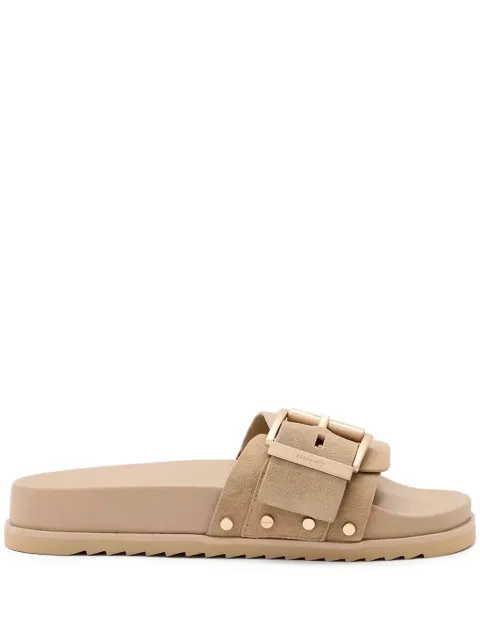 AllSaints Ellie studded buckled sandals