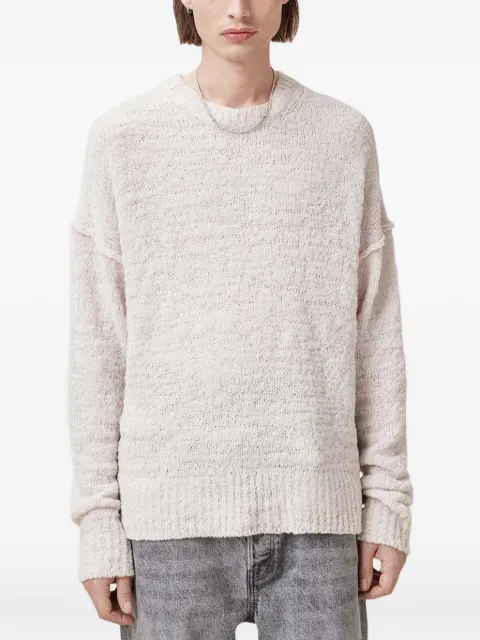 AllSaints frayed-detail jumper