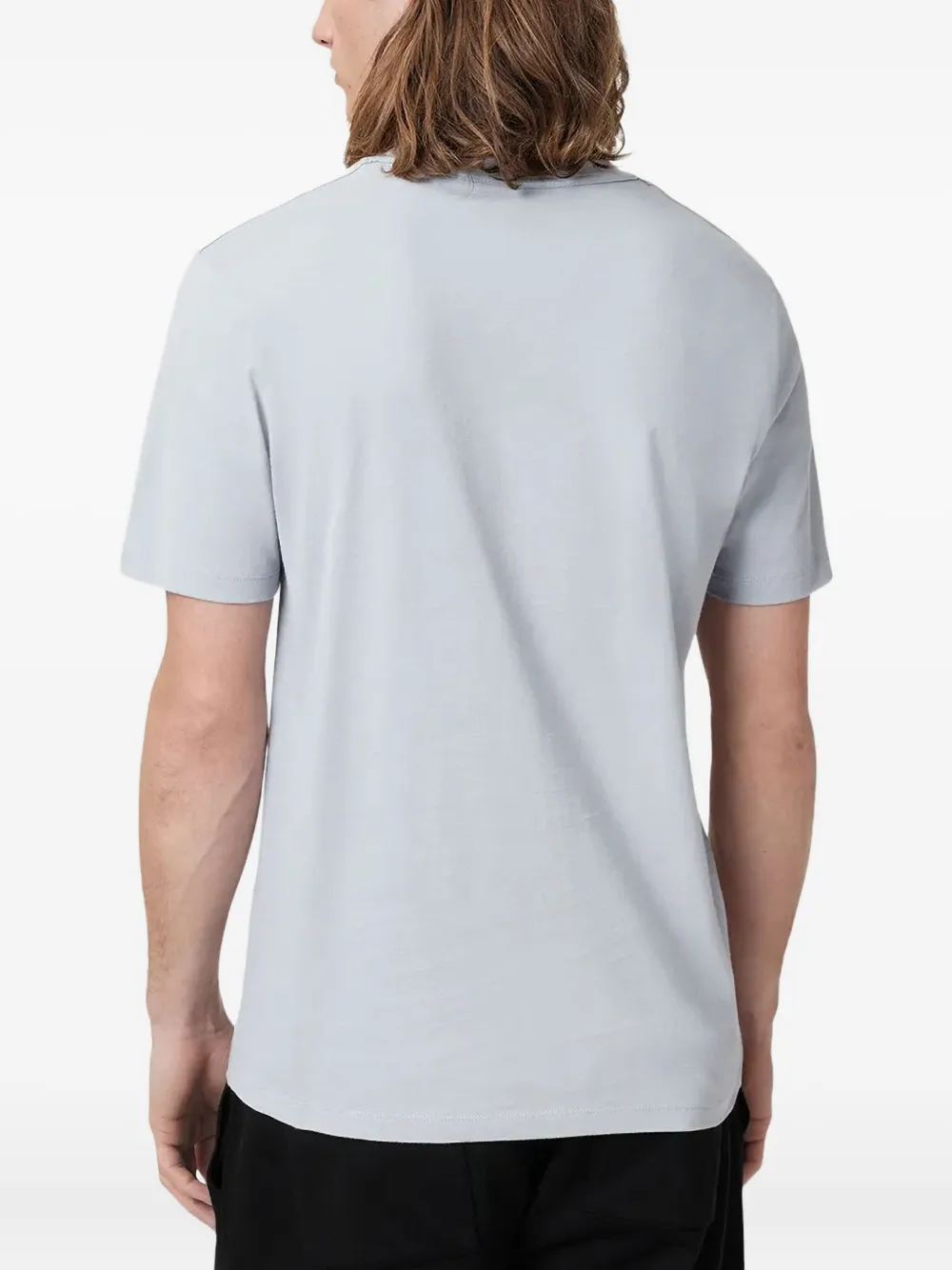 AllSaints T-shirt met geborduurd logo Blauw
