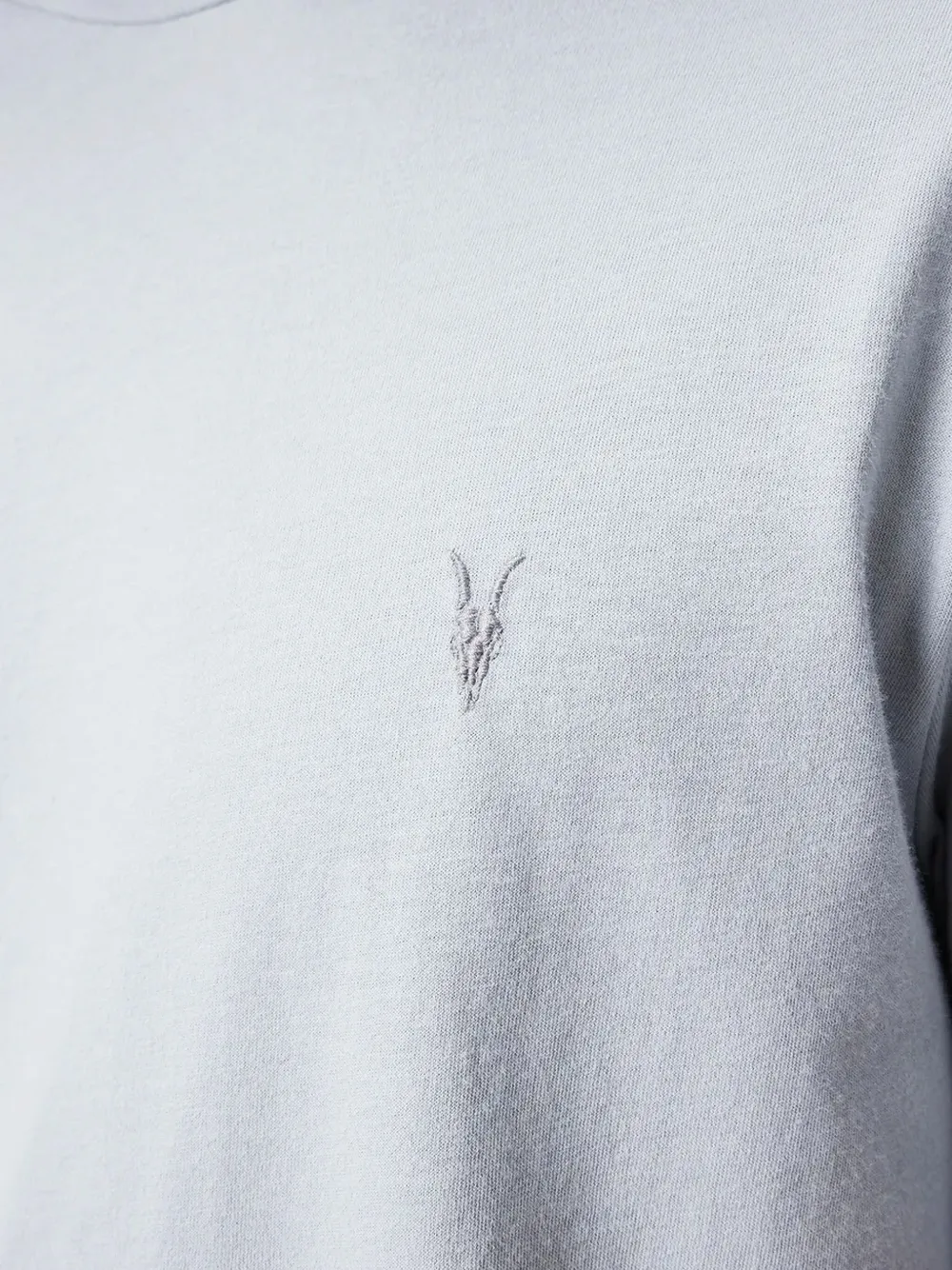 AllSaints T-shirt met geborduurd logo Blauw