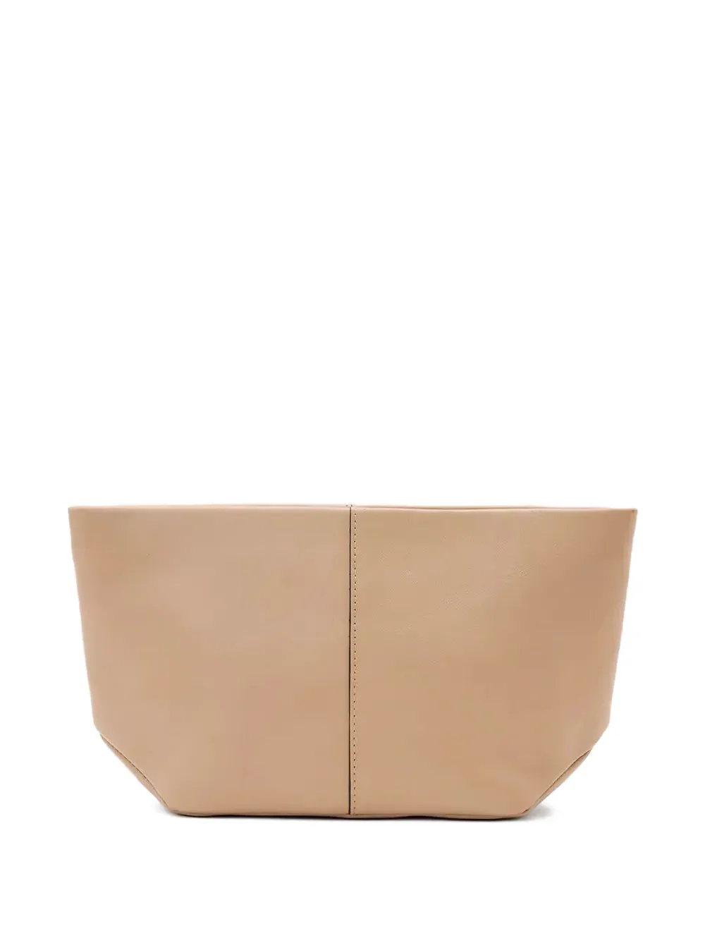AllSaints structured clutch bag | Neutrals | Image 1