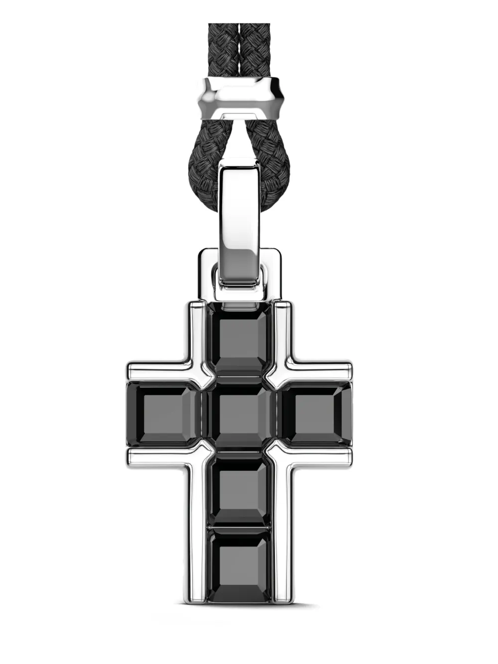 Zancan Cross Halskette mit Anhänger | Schwarz | Image 1