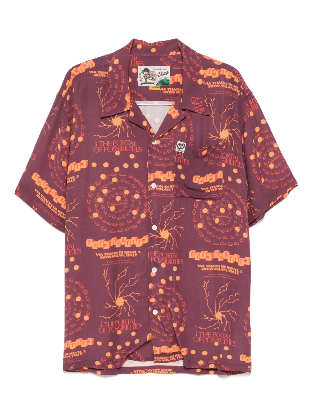 Deus Ex Machina camisa Smithson | morado | Image 1