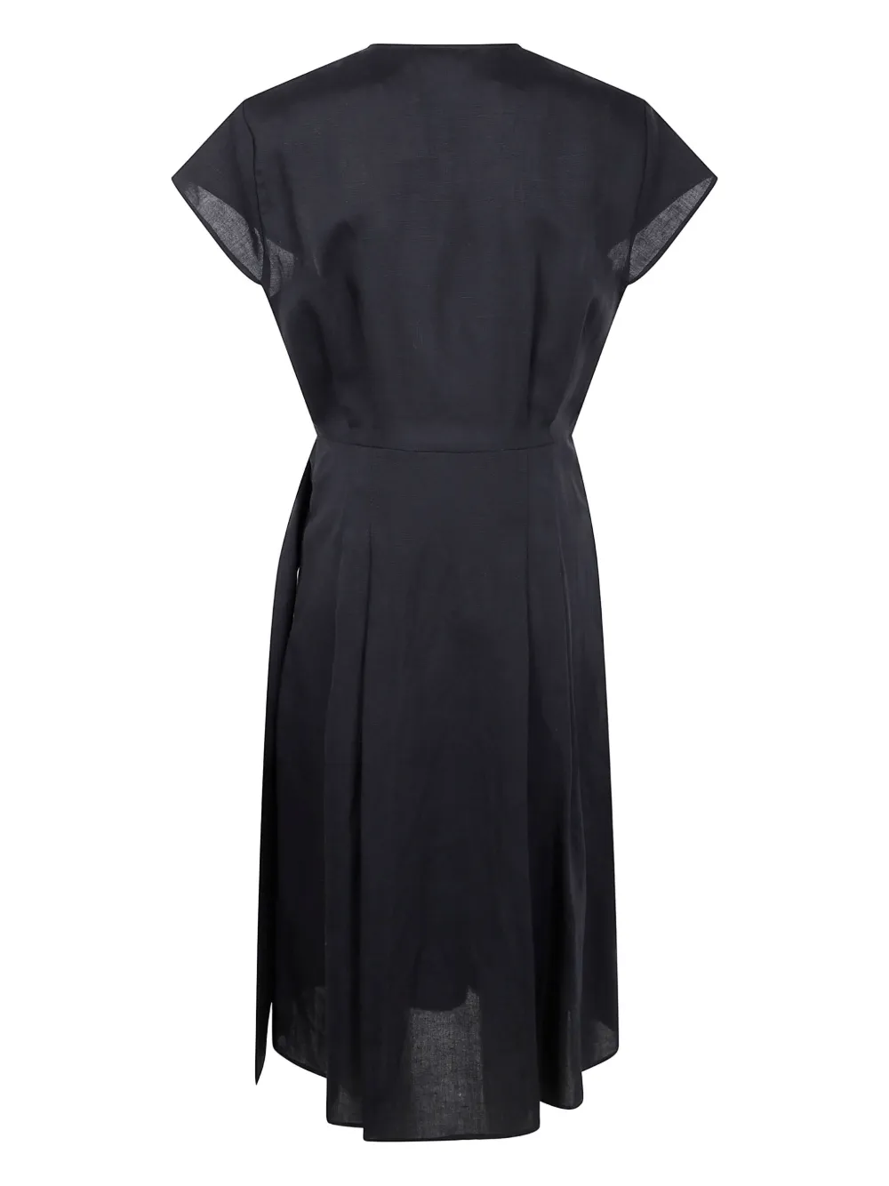 TWINSET linen-blend dress - Zwart