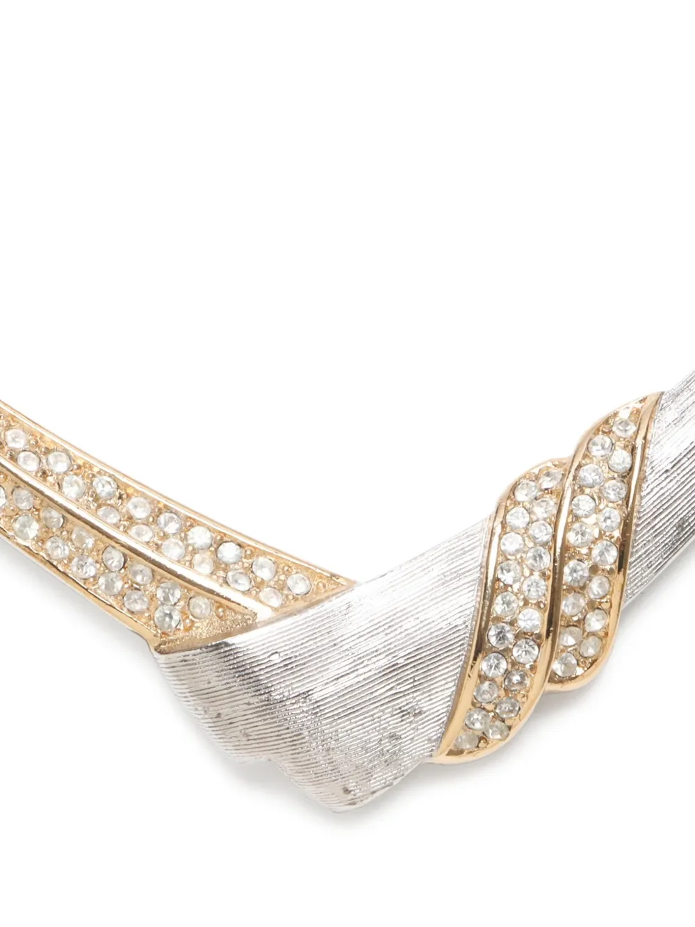 Christian Dior Pre-Owned 1995-2015 crystal-embellished necklace | Image 2