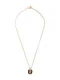 Christian Dior Pre-Owned 1990-2015 logo necklace - Gold