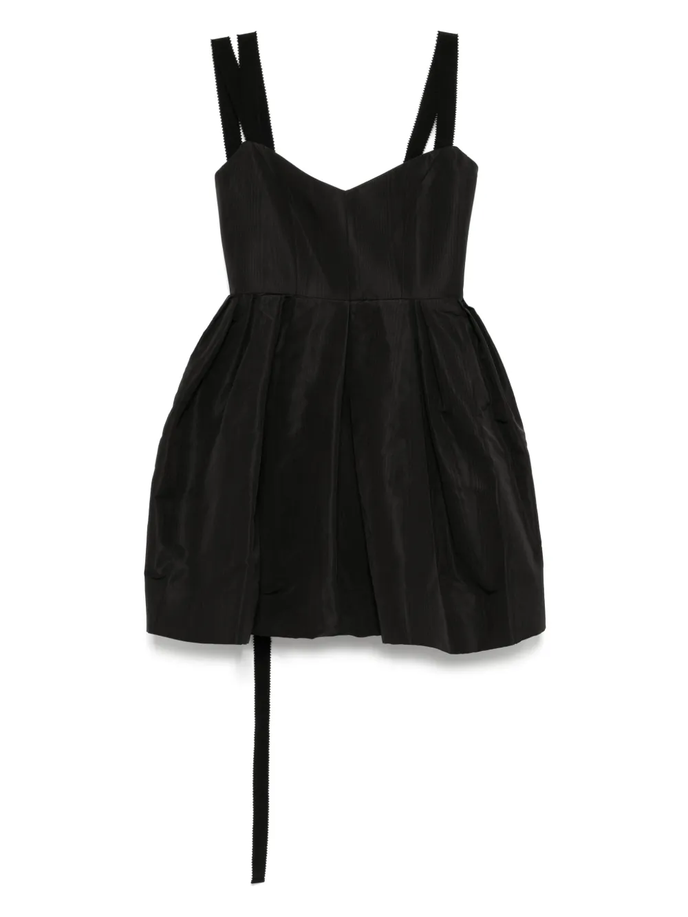 Dice Kayek robe en soie | noir | Image 1