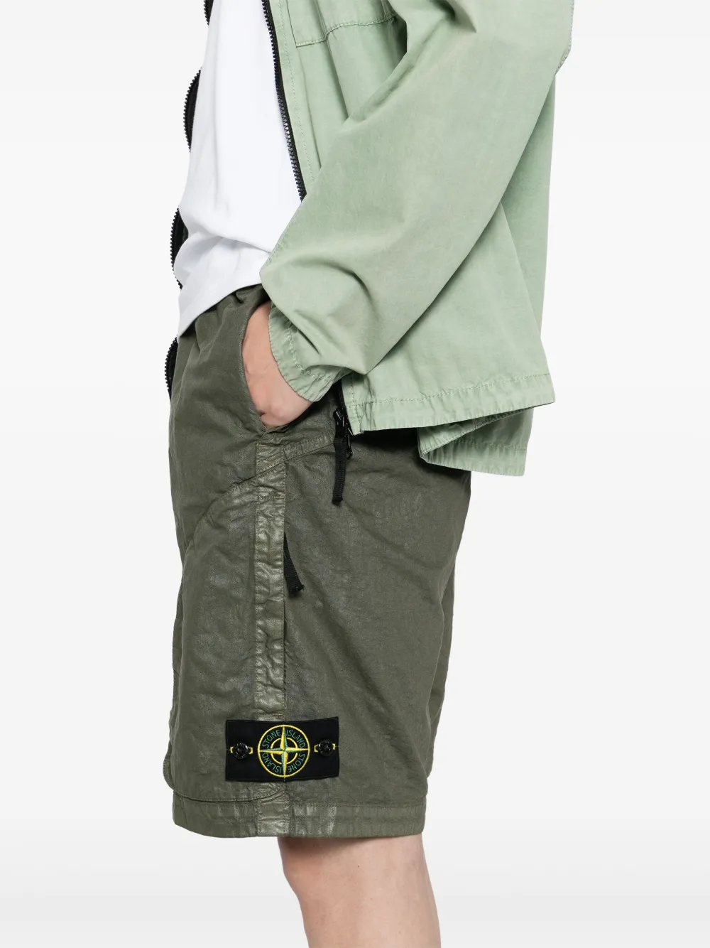 Stone Island Bermuda shorts Groen