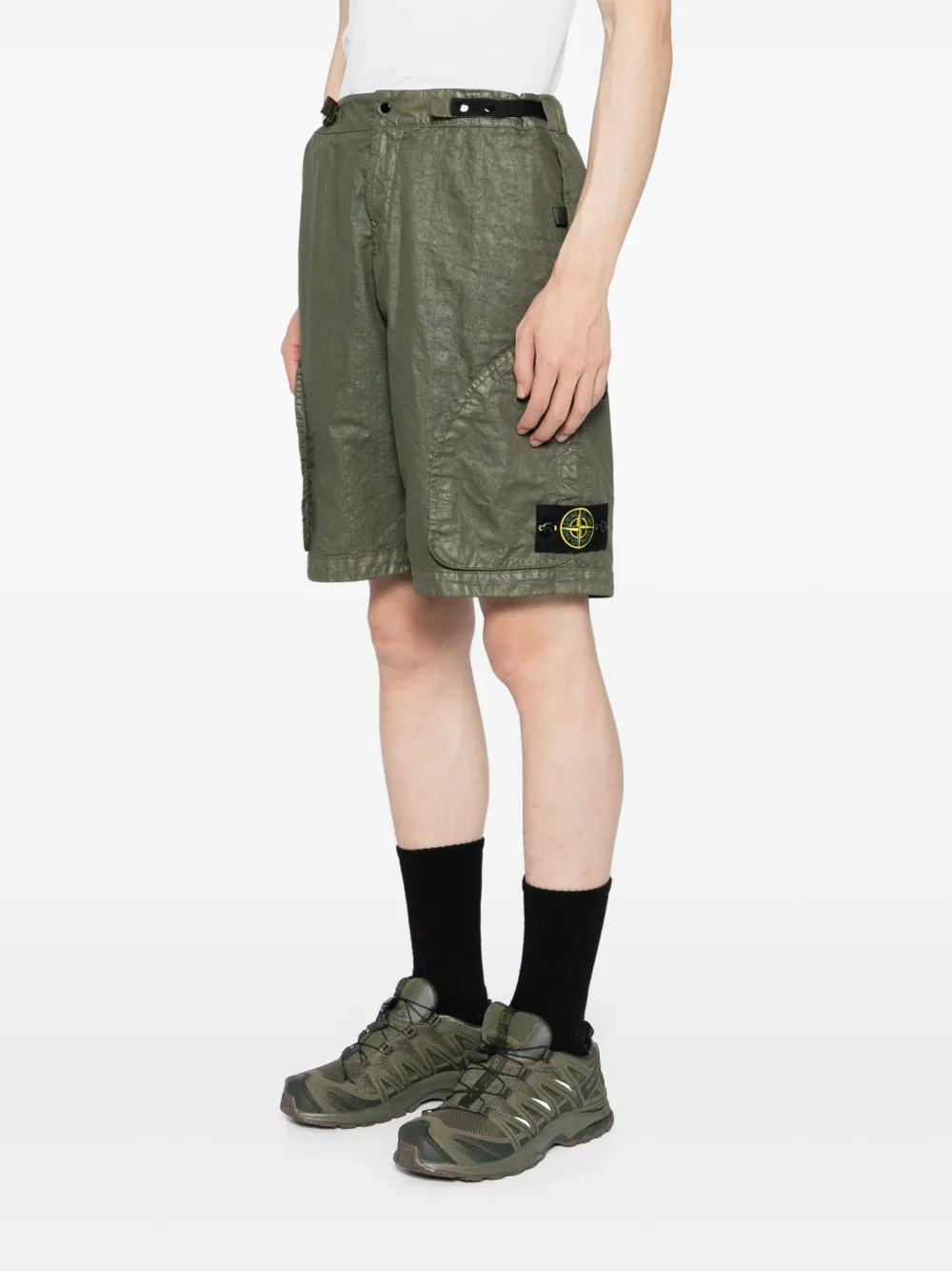Stone Island Bermuda shorts Groen