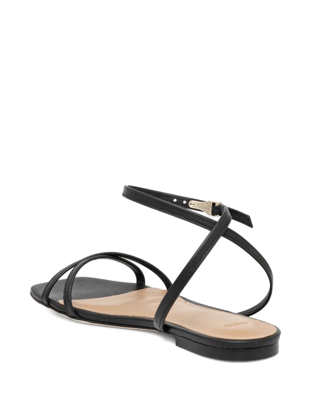 BOSS Double B monogram sandals Black