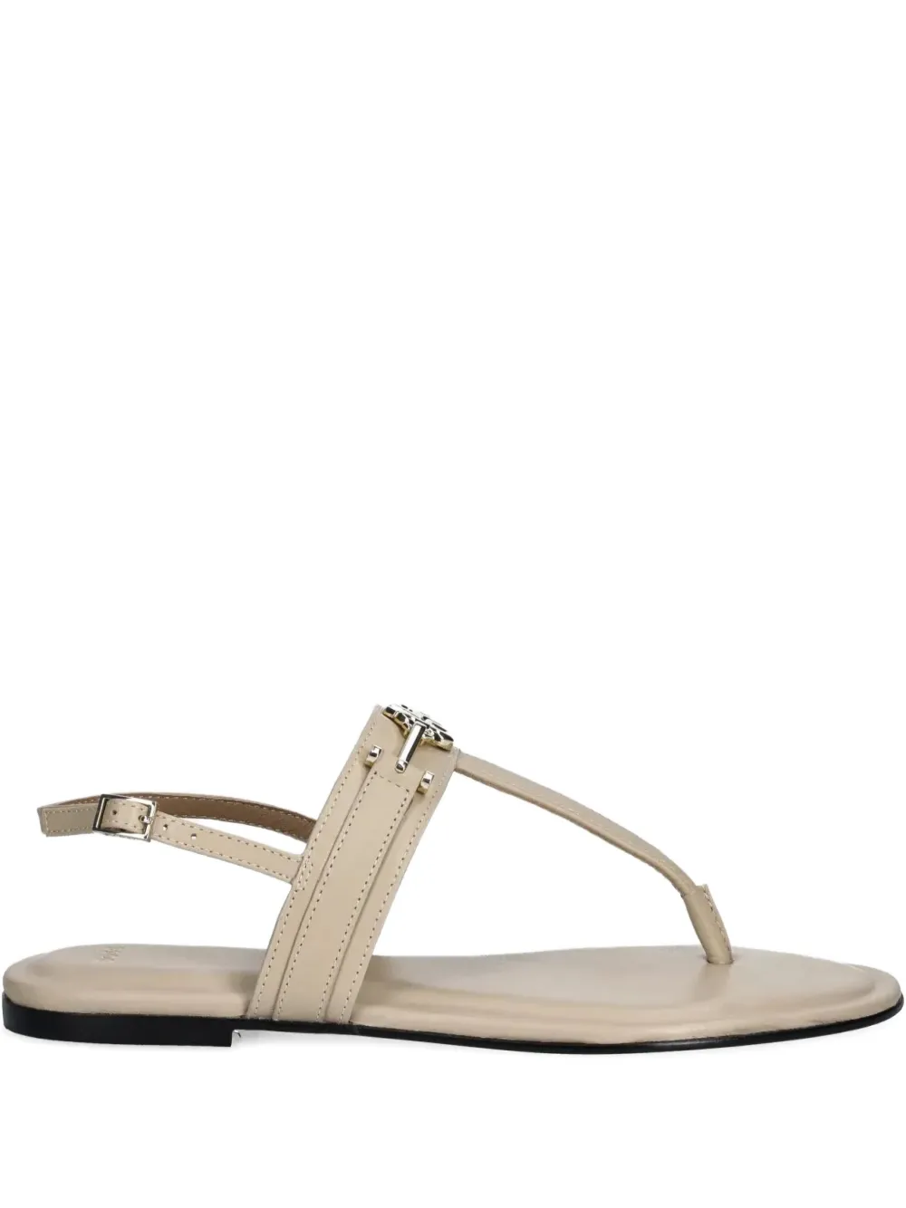 BOSS Double B monogram sandals Beige