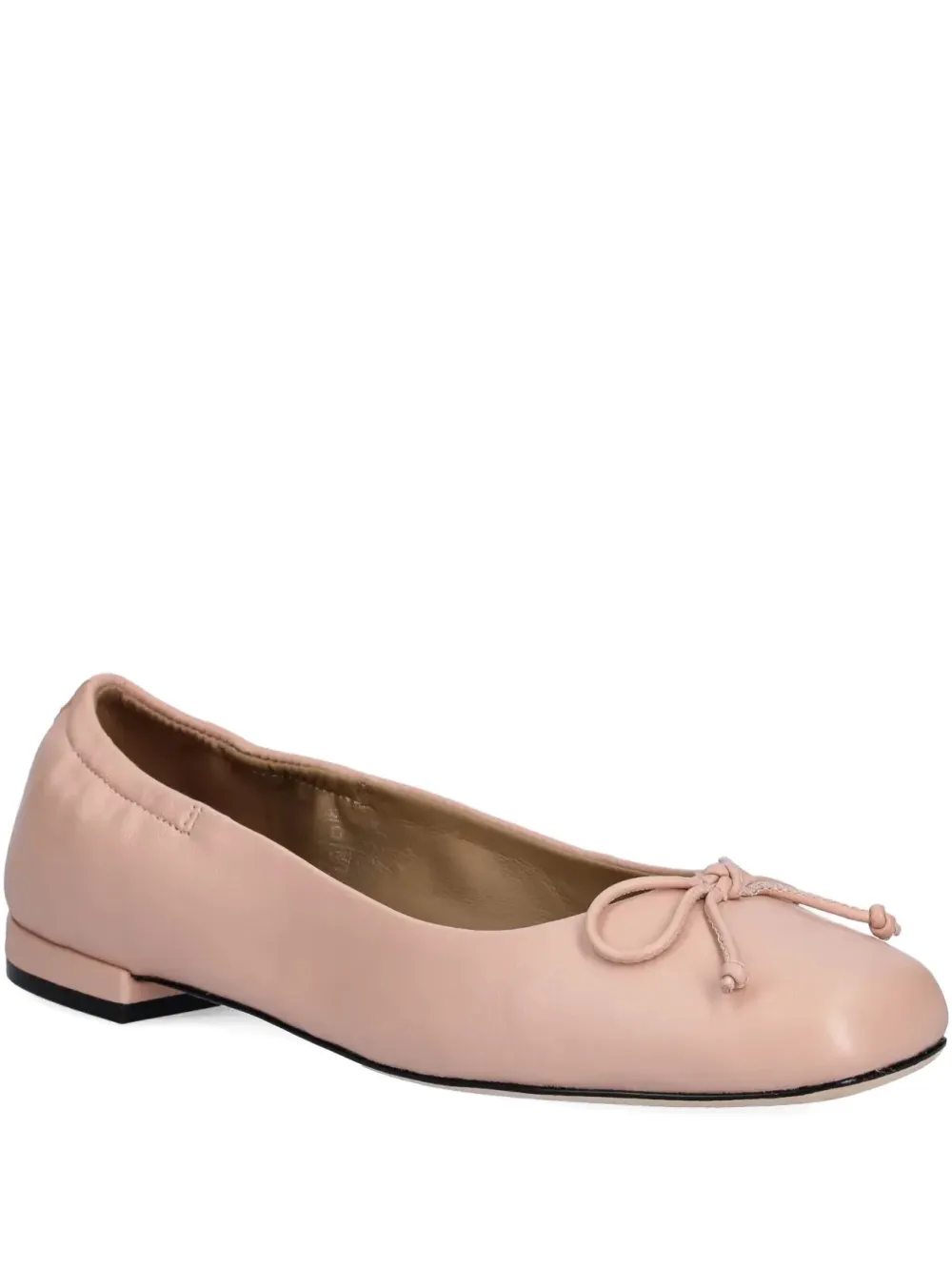 Hugo Boss Leather Ballet Flats