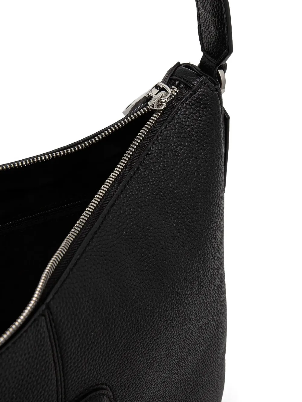 Hugo Boss Anett Logo-embossed Tote Bag In Black