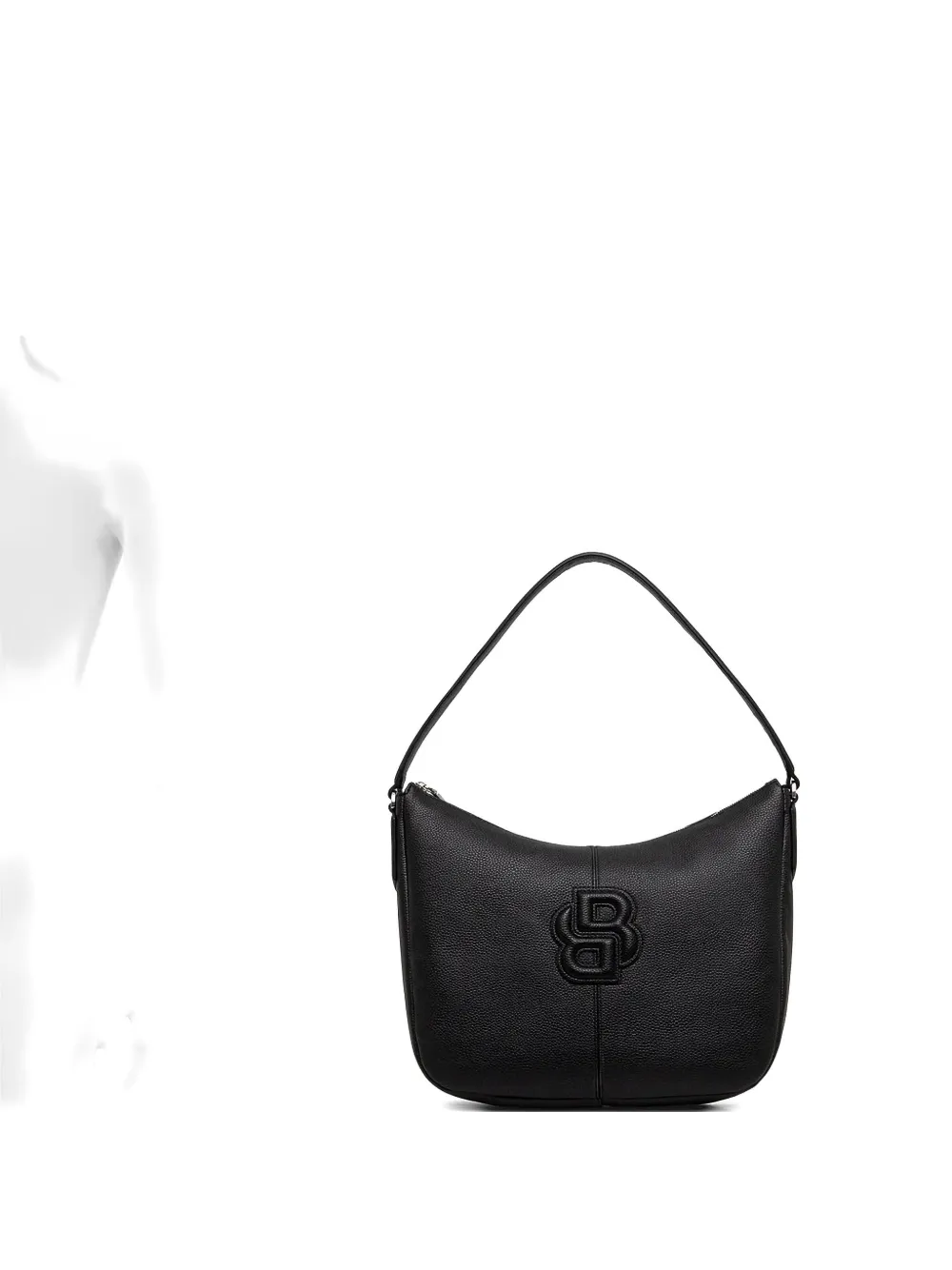 Hugo Boss Anett Logo-embossed Tote Bag In Black