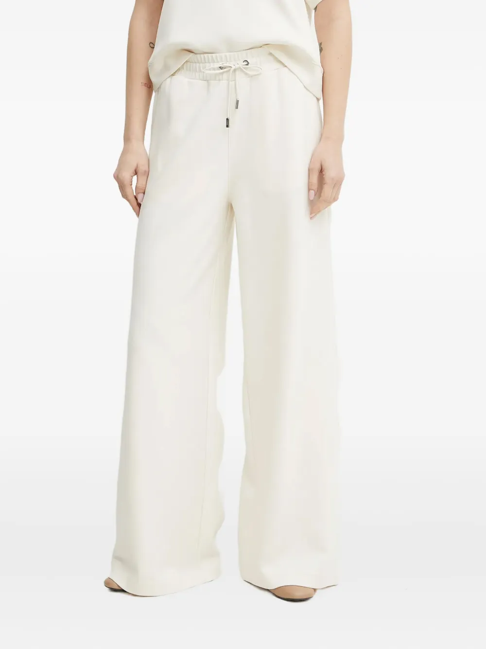 BOSS drawstring wide-leg trousers | Neutrals | Image 1