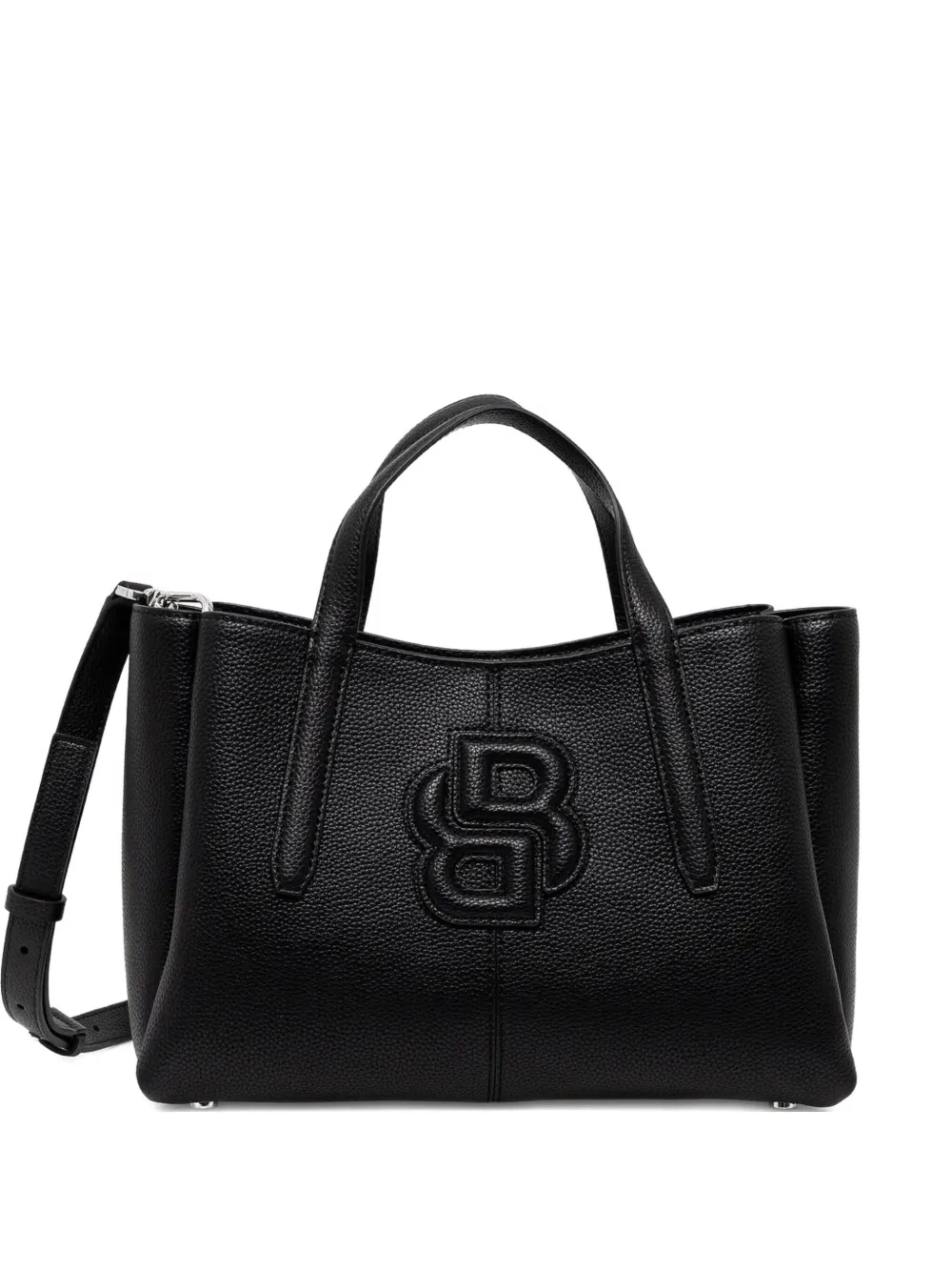 Hugo Boss Anett Grained Leather Tote Bag