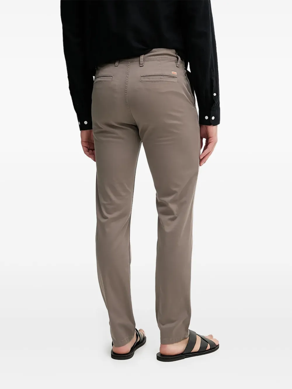 BOSS logo-appliqué chino trousers | Chinos | Image 2