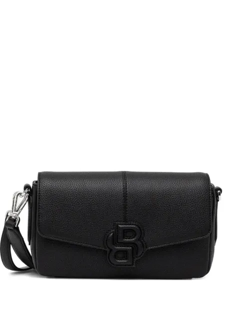 BOSS Anett textured leather shoulder bag