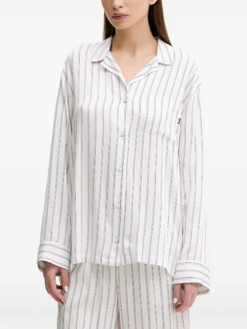 BOSS stripe wide-leg pyjamas