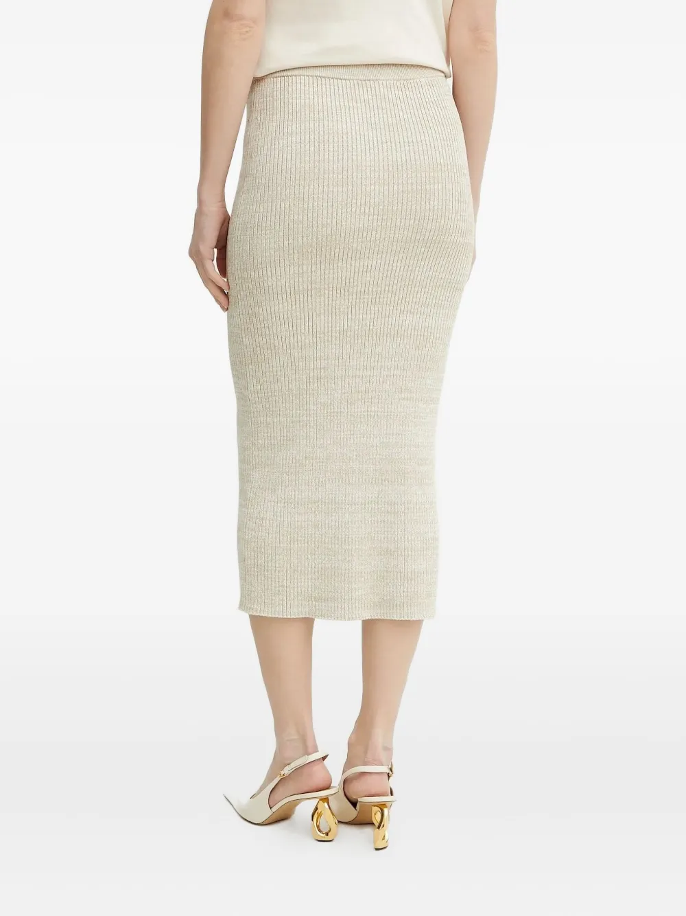 BOSS ribbed midi skirt | Fitted Skirts | Image 2