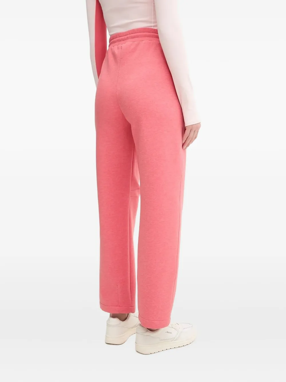 BOSS Trainingsbroek met trekkoordtaille - Roze