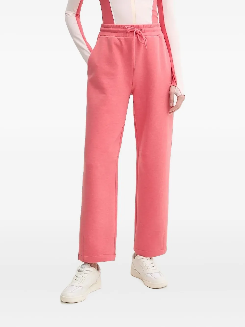 Hugo Boss Drawstring-waist Track Pants In Pink